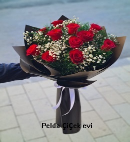 1 no gül buketi 11 adet